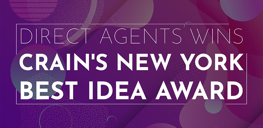 Direct Agents Wins Crain’s New York Best Idea Award