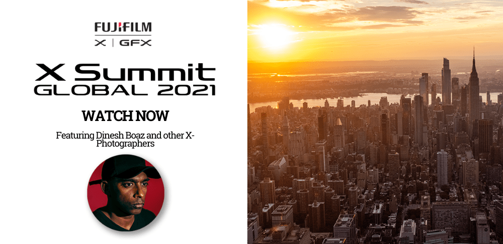 Dinesh Boaz Represents US at FUJIFilm X Summit