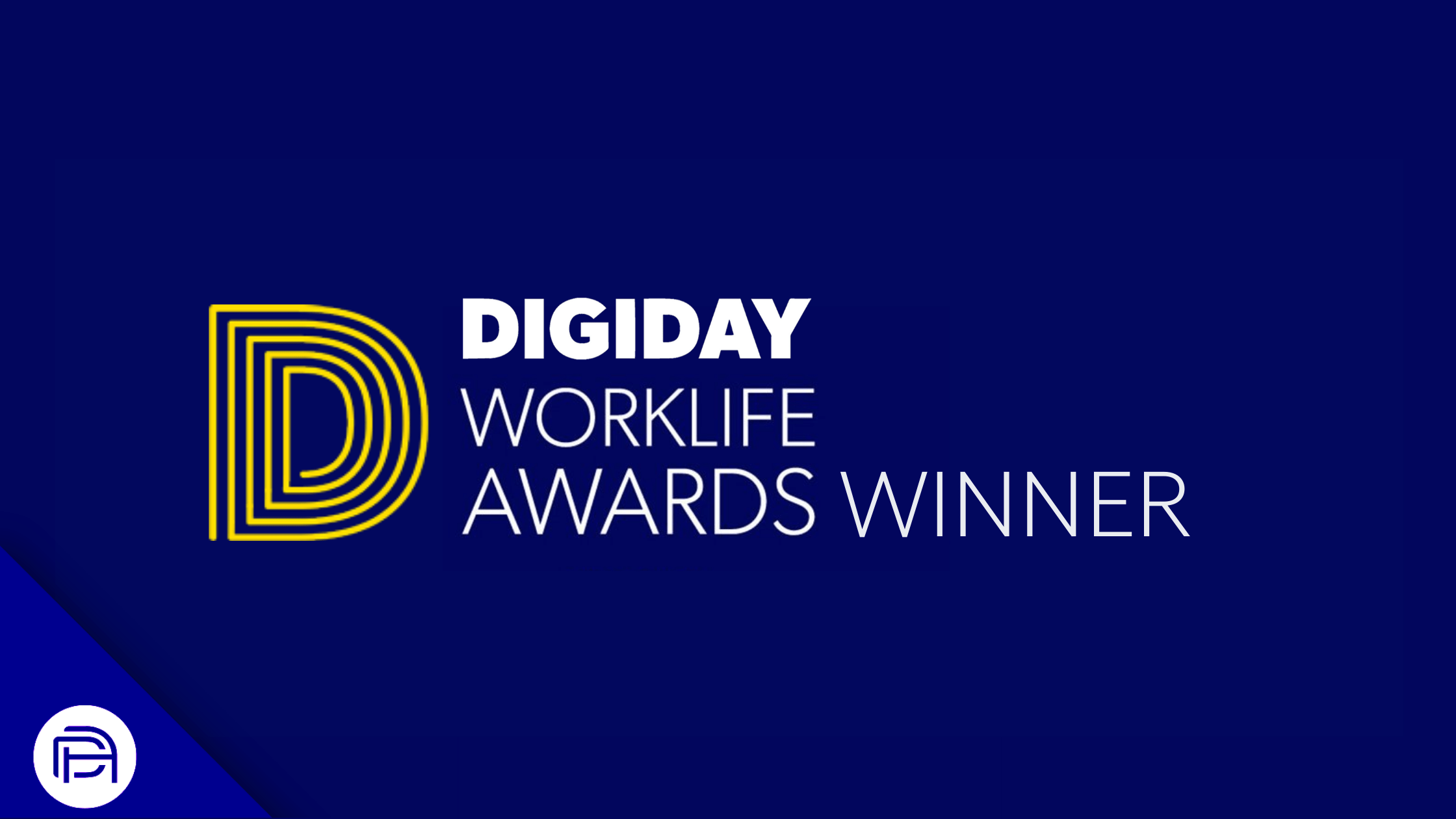 Digiday worklife awards winner