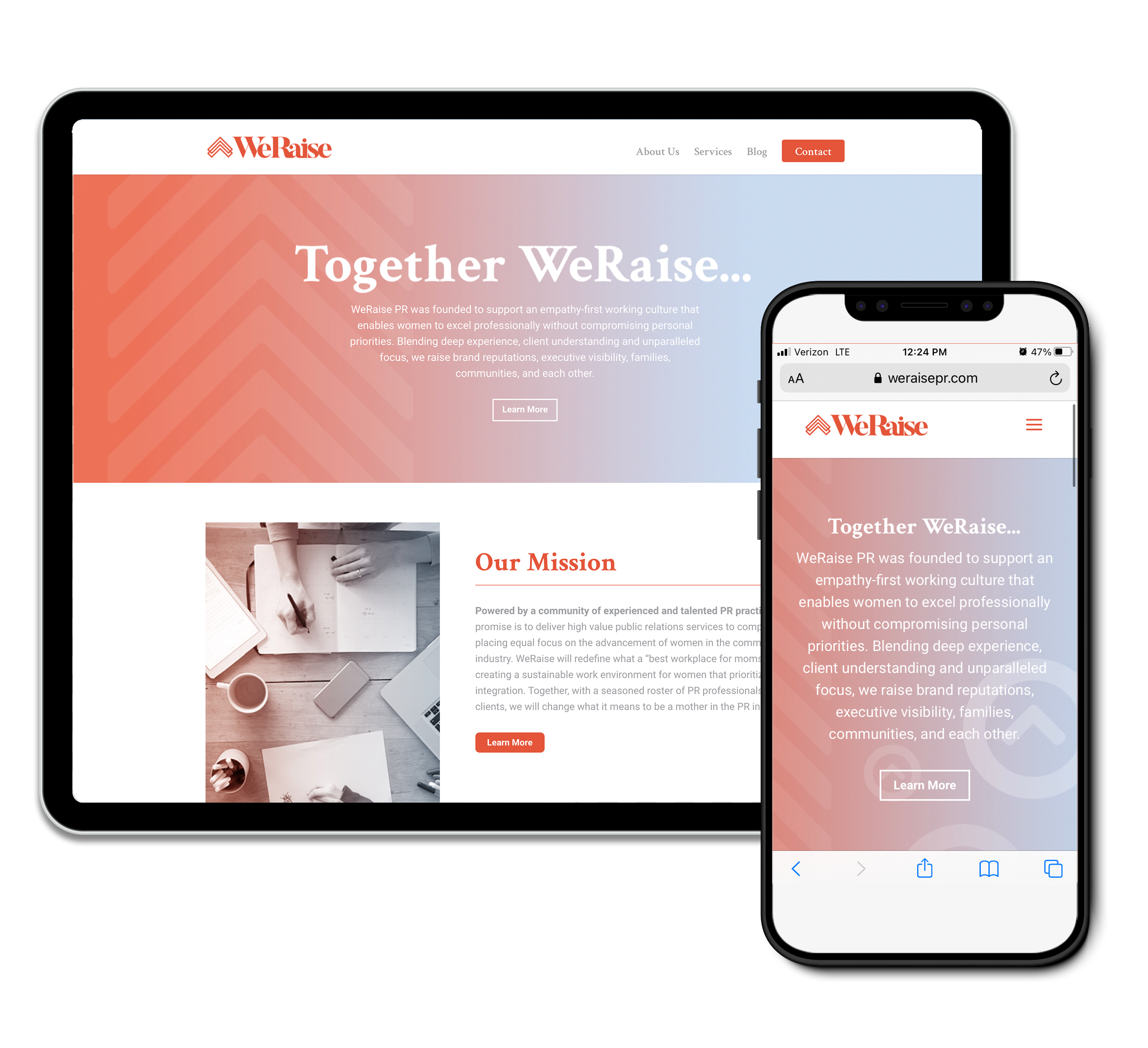 WeRaise_Behance_sitemock (1)
