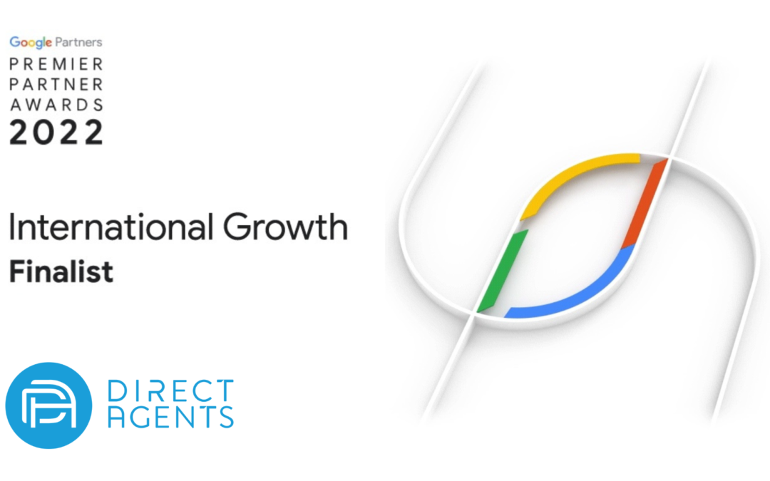 Direct Agents Named International Growth Finalist for the Google Premier Partner Awards