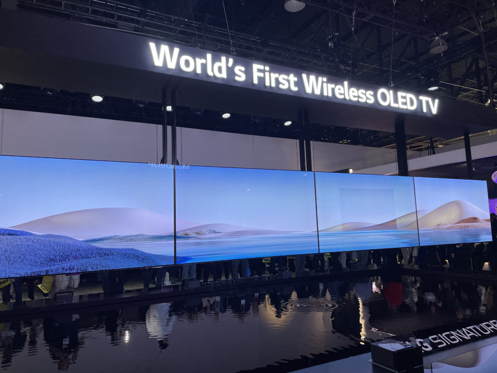 Worlds first wireless oled TV CES 2023