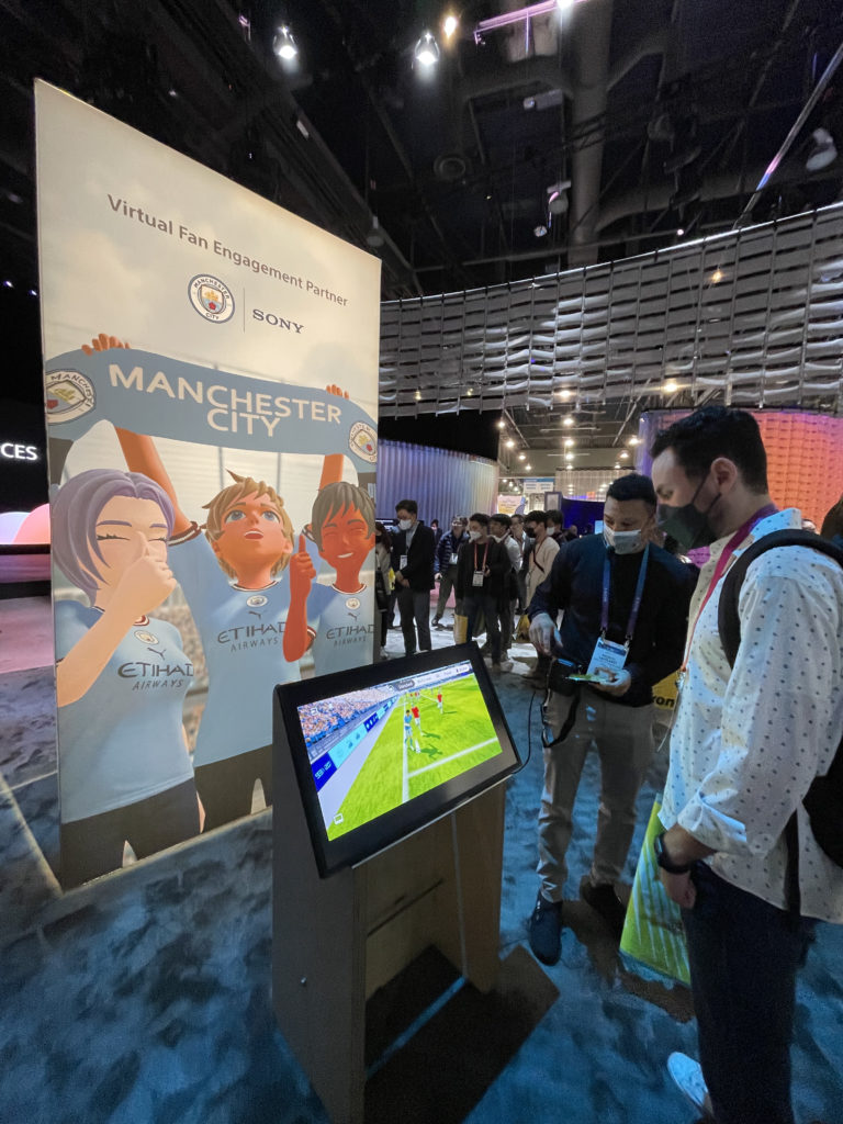 Manchest VR Soccer at CES 2023