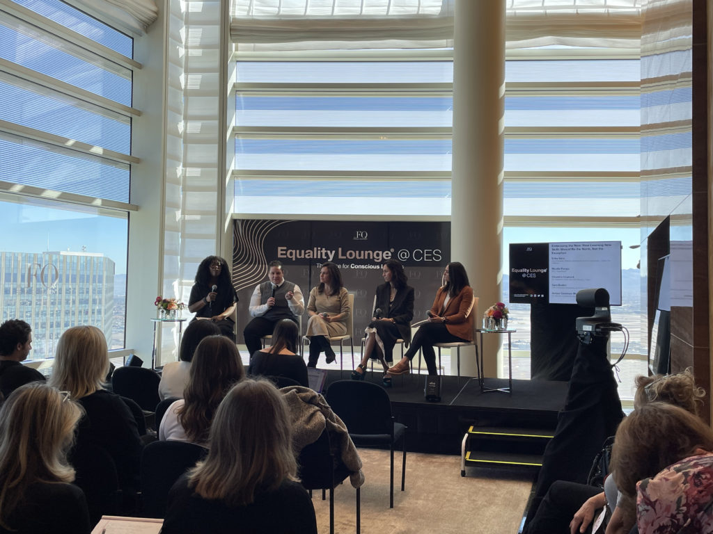 Equality Lounge at CES Panel Discussion