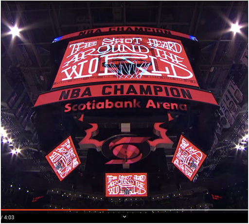 NBA Toronto Raptors Year Book & Jumbotron Illustrations