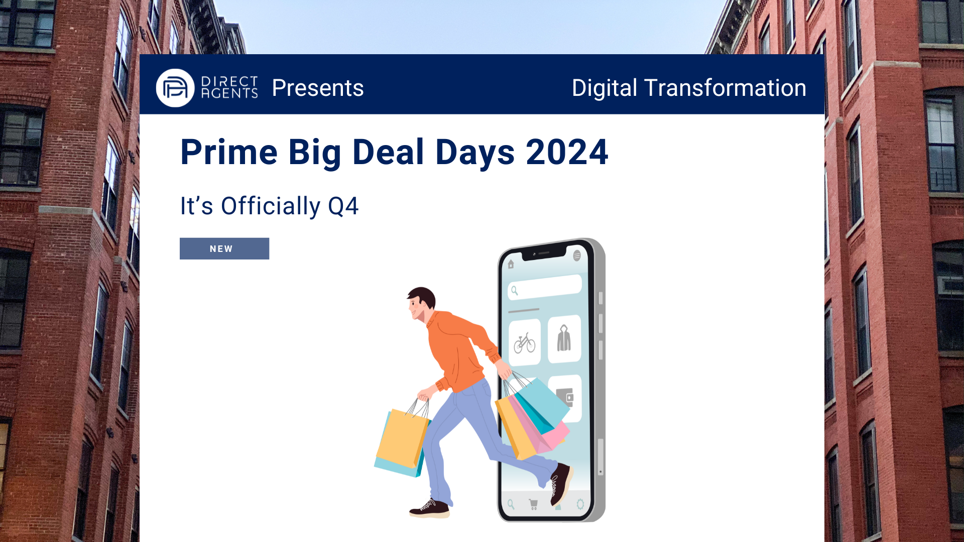 Prime Big Deal Days 2024: It’s Officially Q4